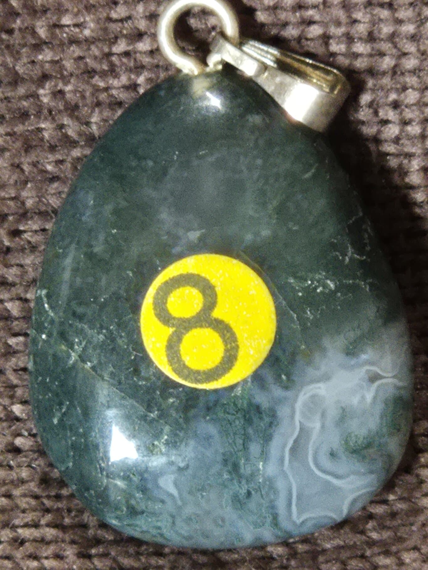 Agate mousse bélière2