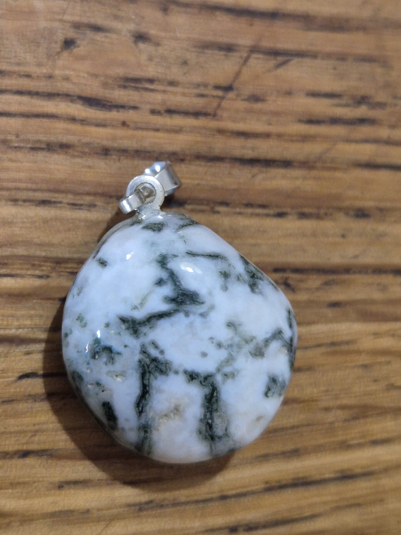 Agate Feuillage bélière – Image 2