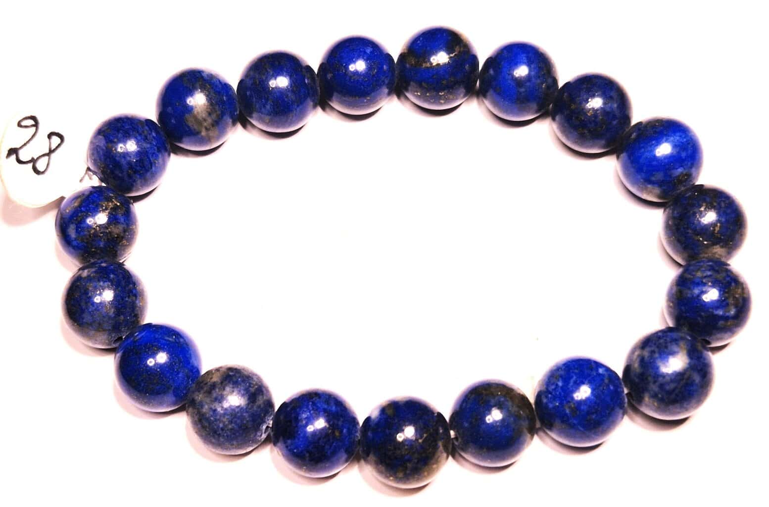 Bracelet Lapis Lazuli 10mm