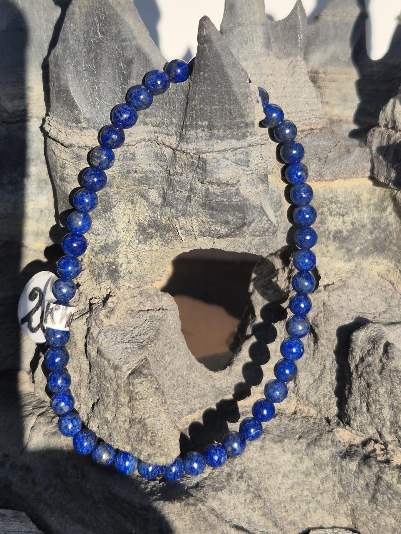 Bracelet Lapis Lazuli 4mm