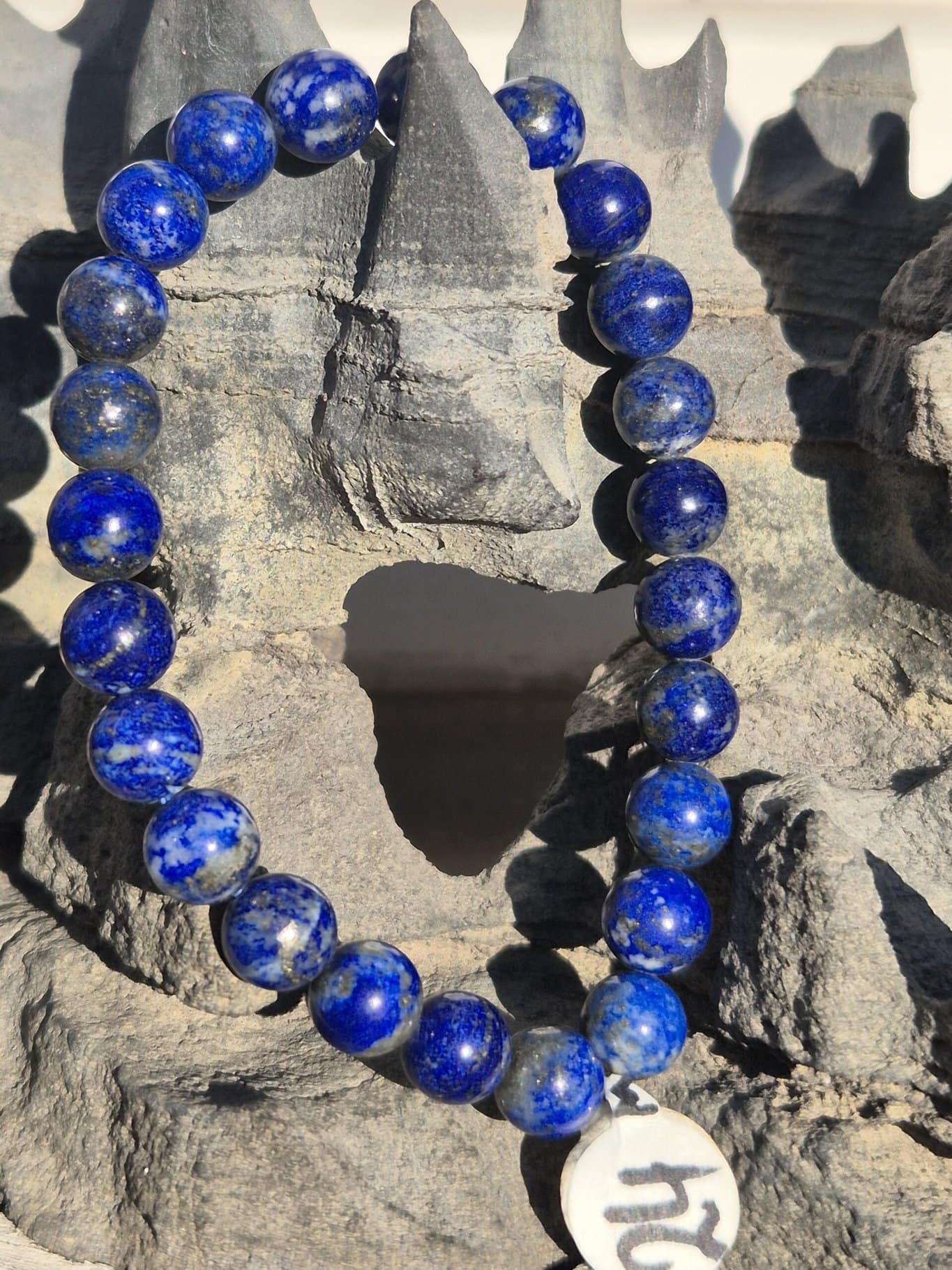 Bracelet Lapis Lazuli 7mm