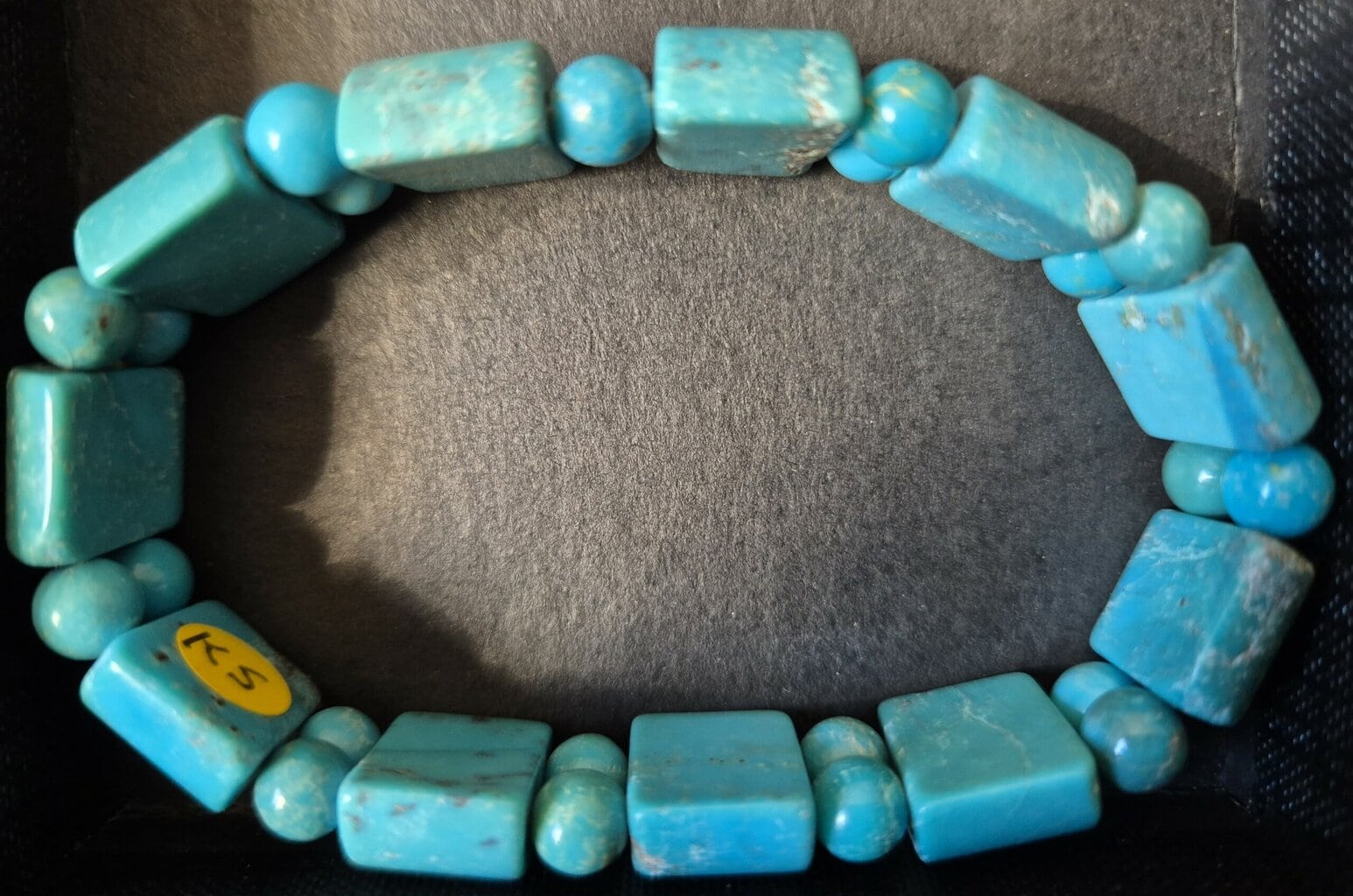Bracelet Turquoise demi rond