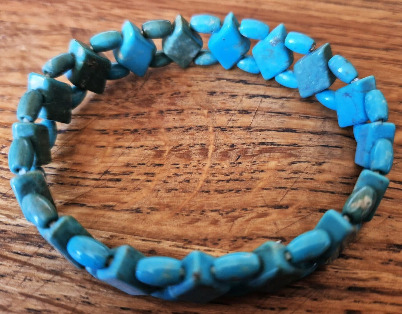 Bracelet Turquoise losange