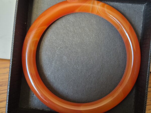 Bracelet Cornaline jonc 9mm