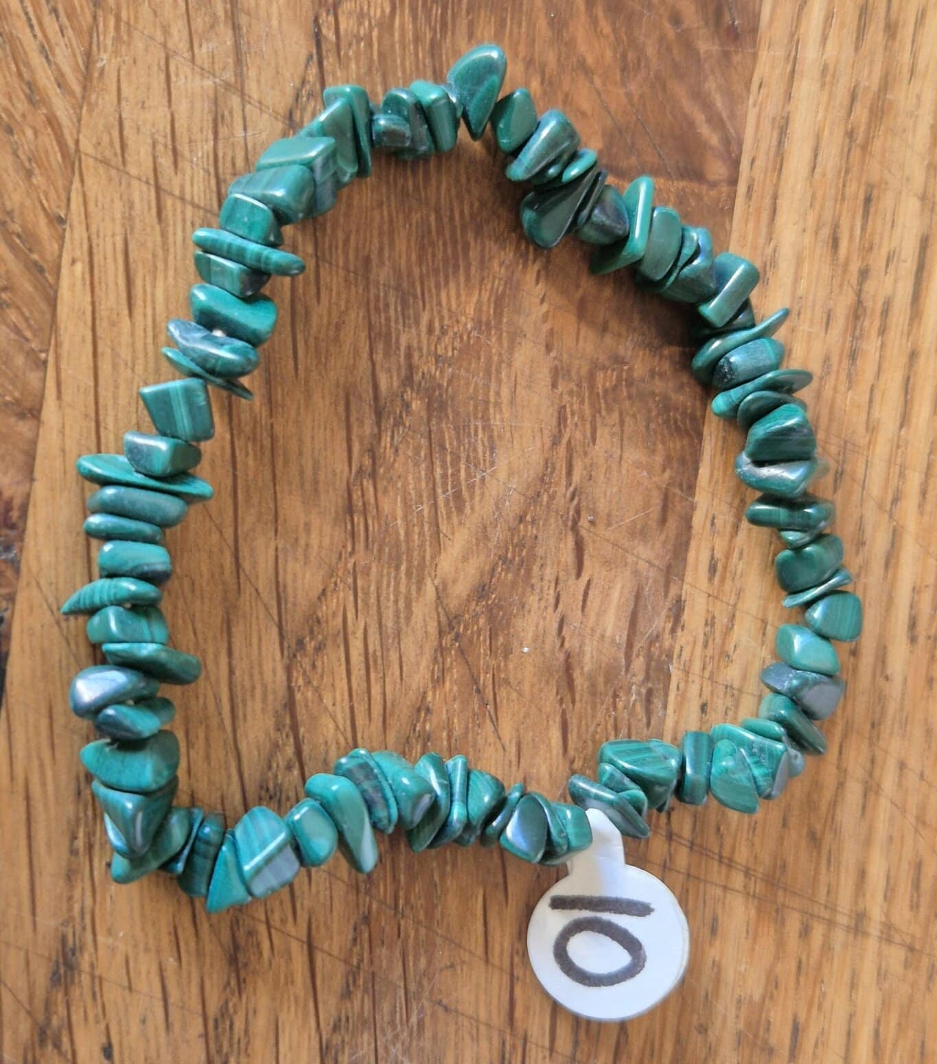 Bracelet Malachite baroque