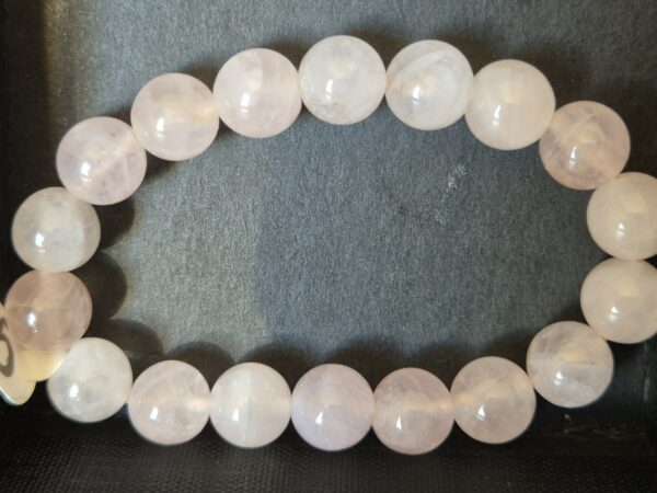 Bracelet Quartz rose 10mm
