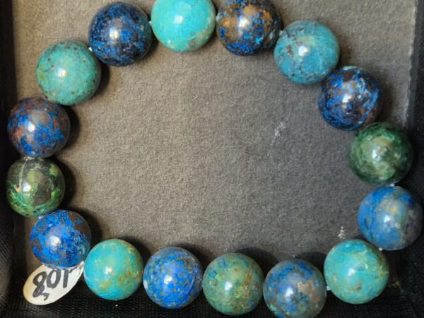 Bracelet Chrysocolle 12mm