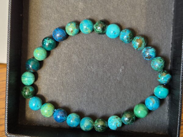 Bracelet Chrysocolle 7mm