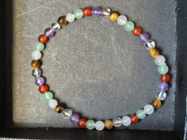 Bracelet Multi-Pierres 4mm