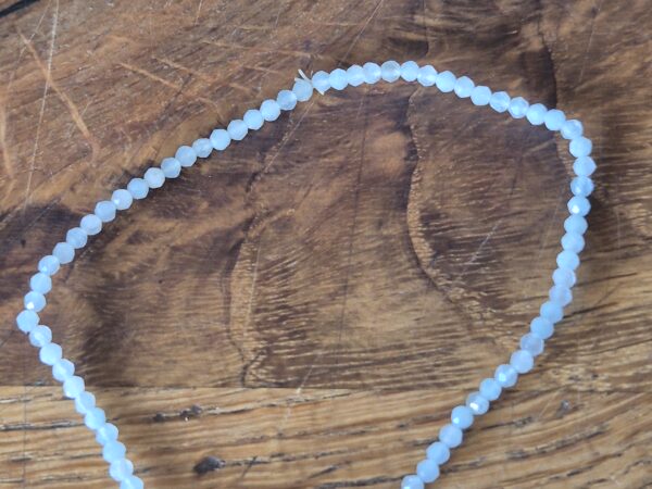 Bracelet Labradorite facetté 2mm