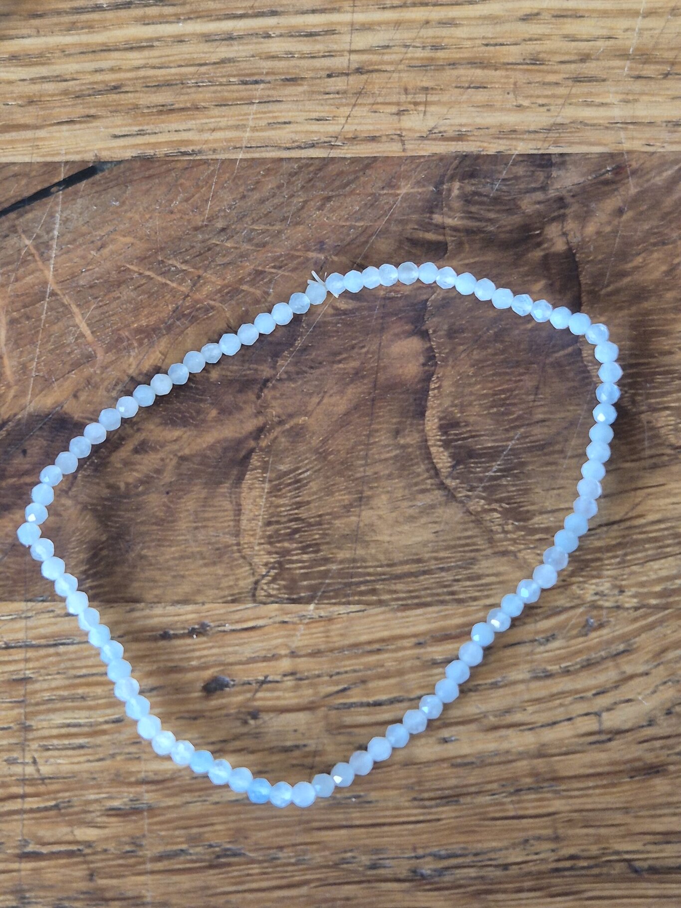 Bracelet Labradorite facetté 2mm