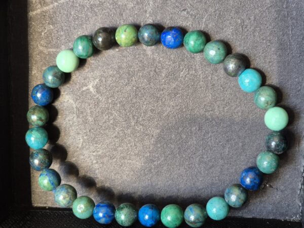 Bracelet Chrysocolle 6mm