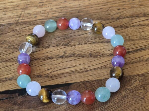 Bracelet Multi-Pierres 8mm