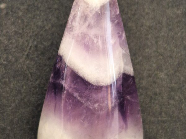 Améthyste goutte chevron