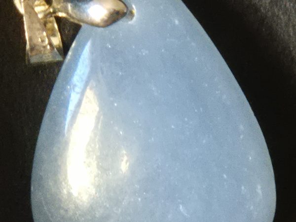 Angelite pendentif goutte