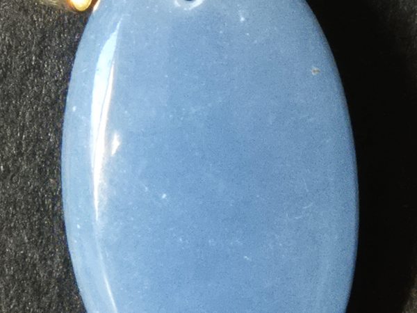 Angelite pendentif oval