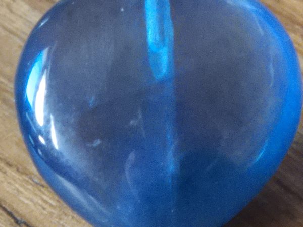 Fluorite coeur bleu
