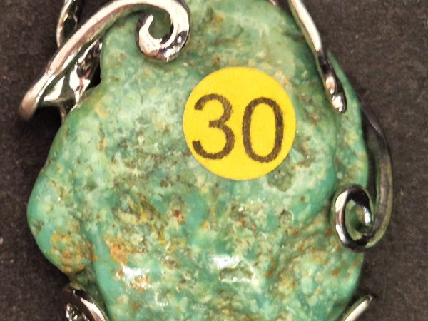 Turquoise griffe métal Nevada