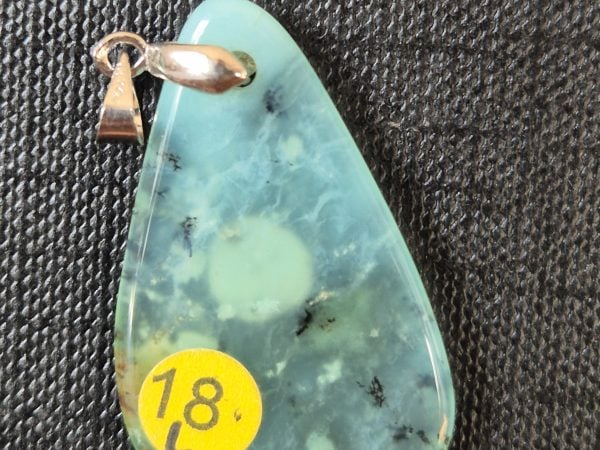 Opale Andine pendentif goutte
