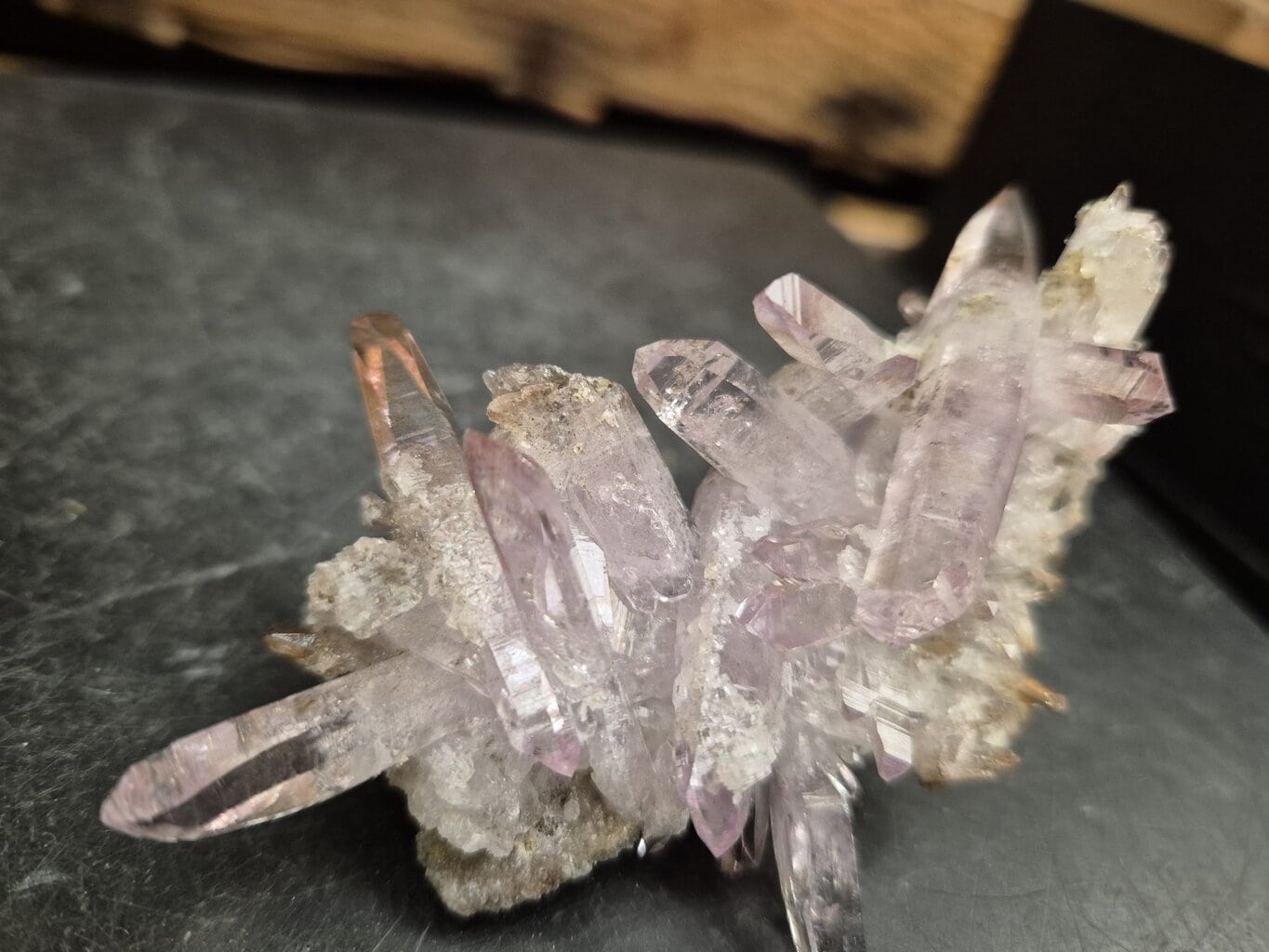 Améthyste Mexique Cristal flottant