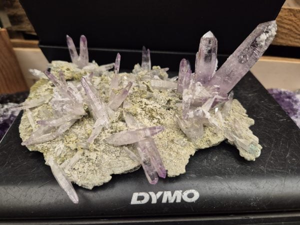 Améthyste Mexique Présence Epidote