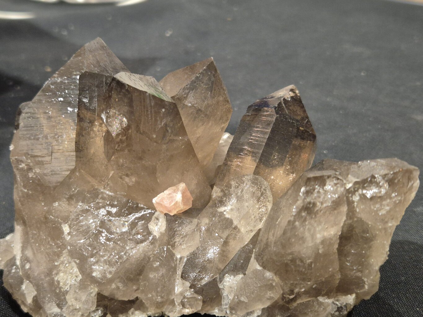 Fluorite quartz Mont Blanc