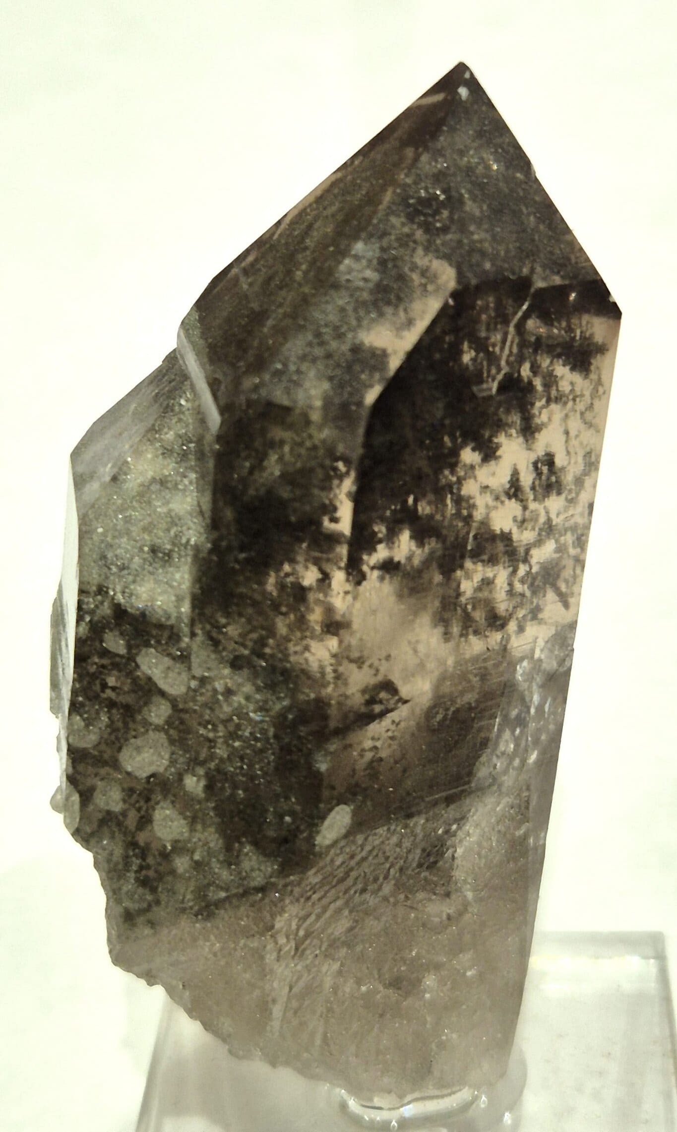 Quartz fantôme chloriteux