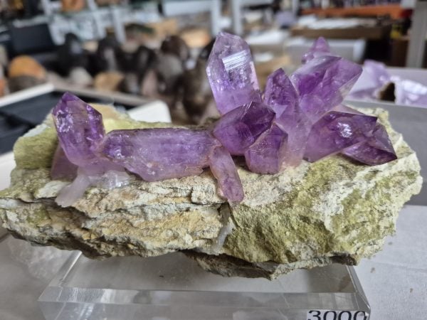 Améthyste épidote Mexique
