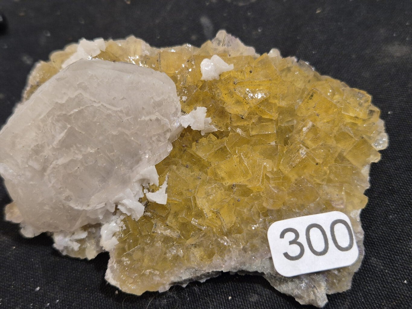 Fluorite jaune Calcite Espagne – Image 2