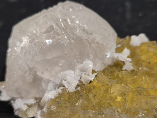 Fluorite jaune Calcite Espagne