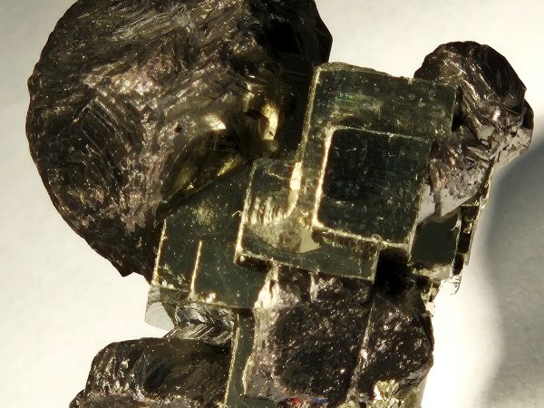 Blende sur pyrite