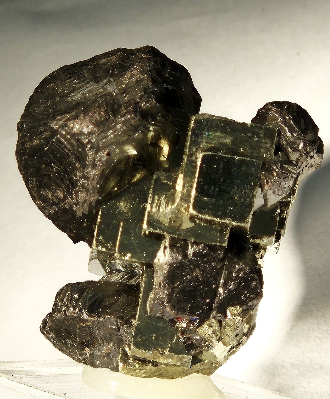 Blende sur pyrite
