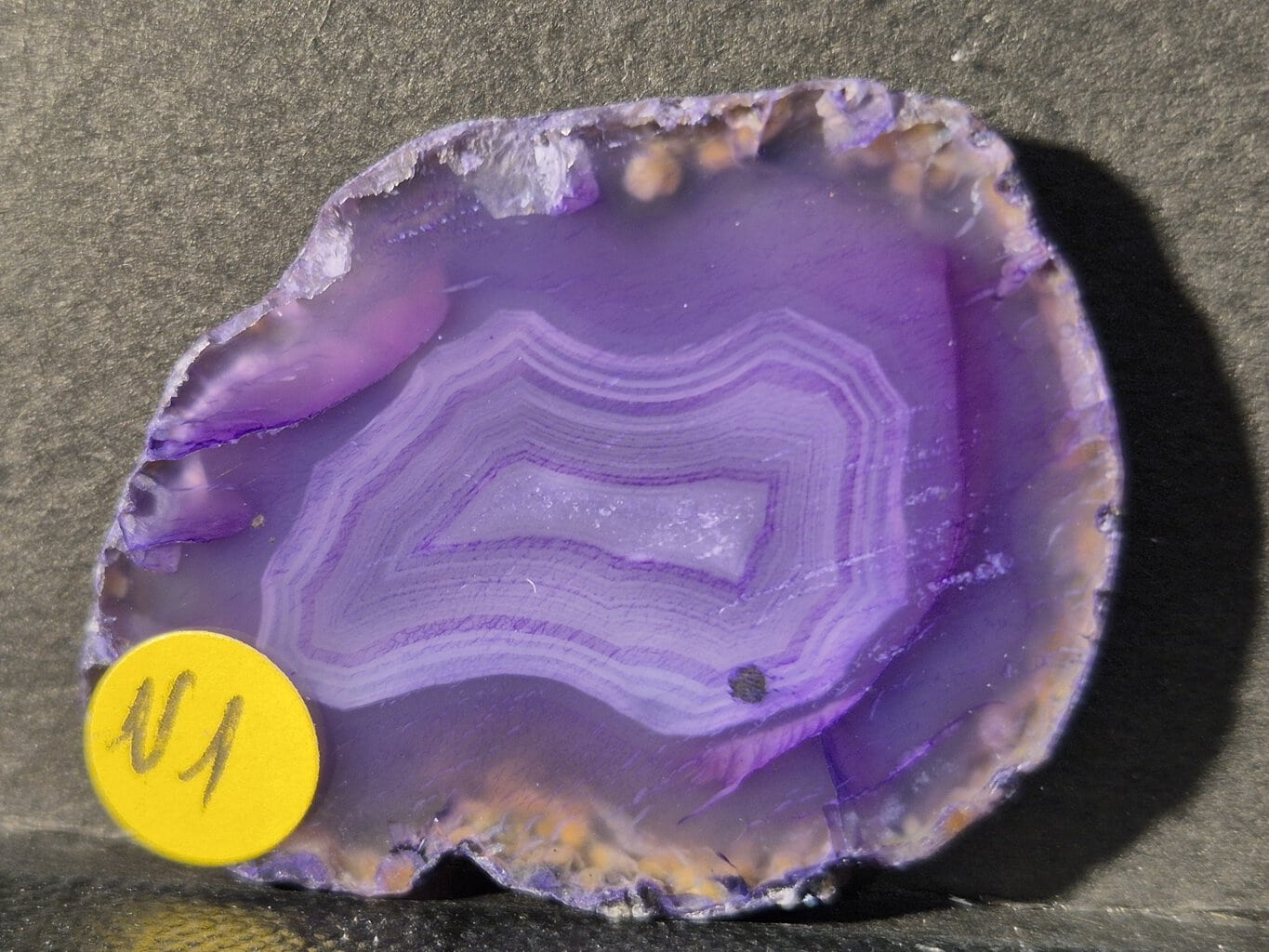 Agate violette n1