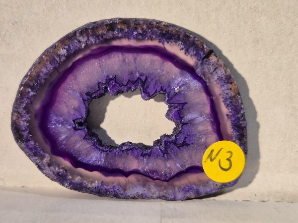 Agate violette n3