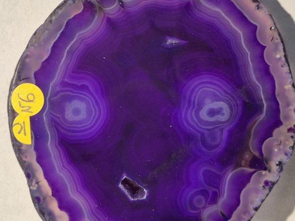 Agate violette n6