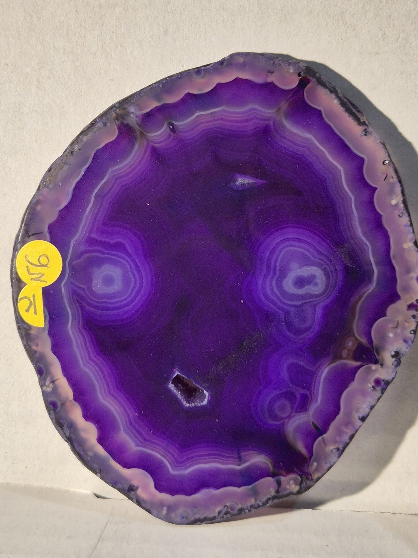 Agate violette n6