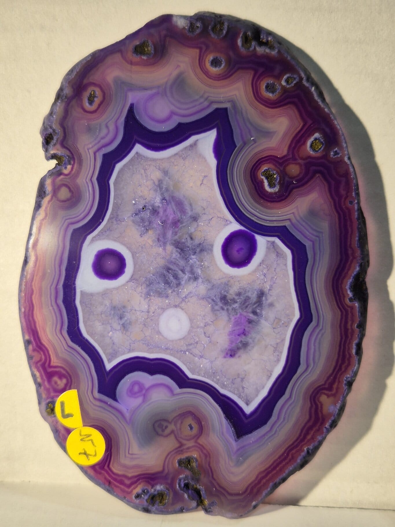 Agate violette n7