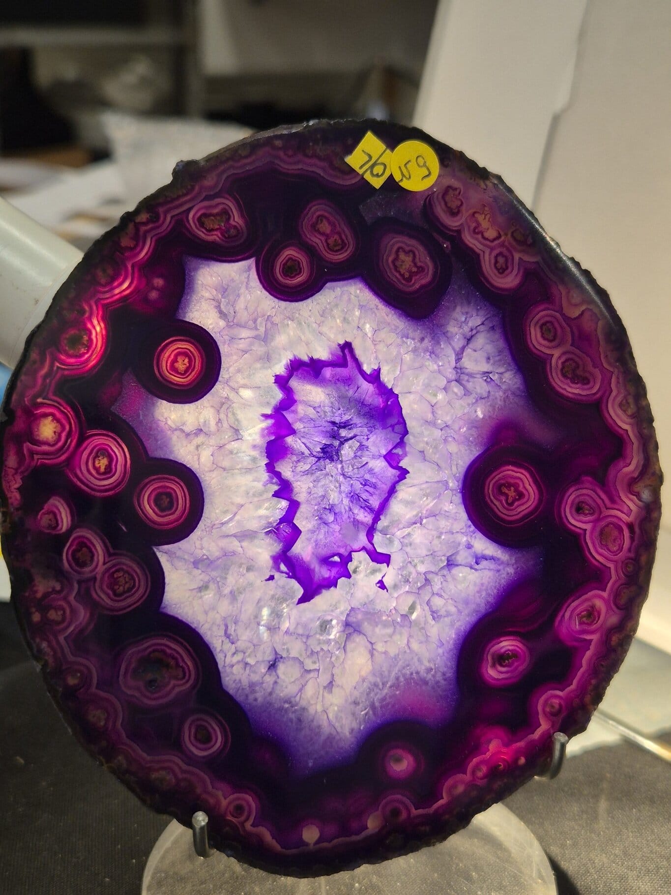 Agate violette n9