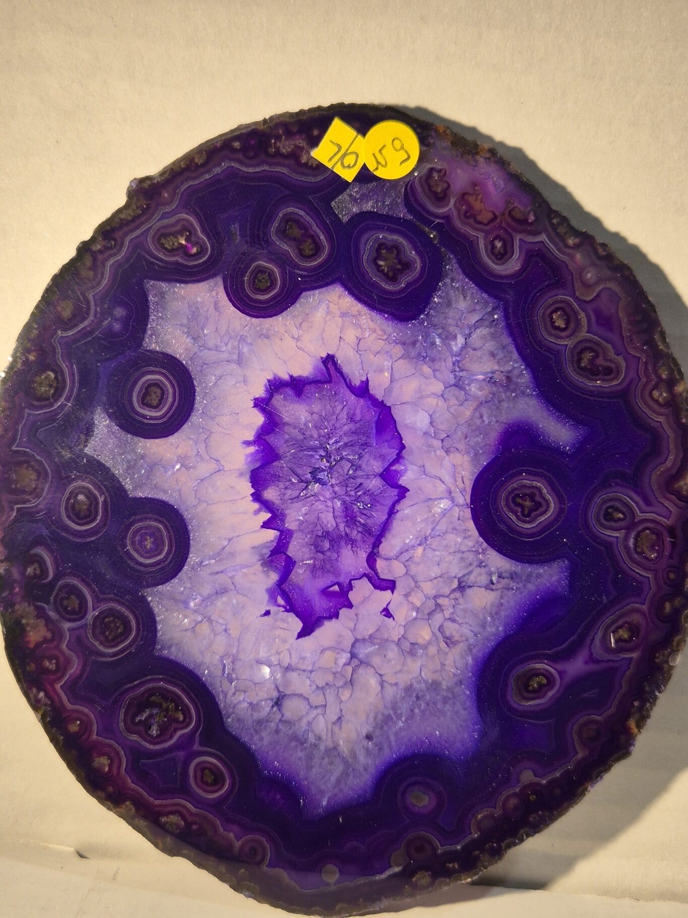 Agate violette n8