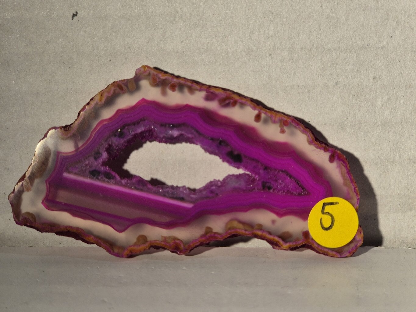Agate rose n5