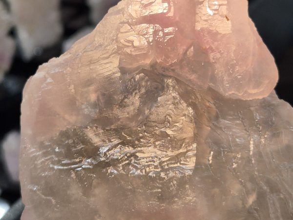 Quartz rose cristallisé