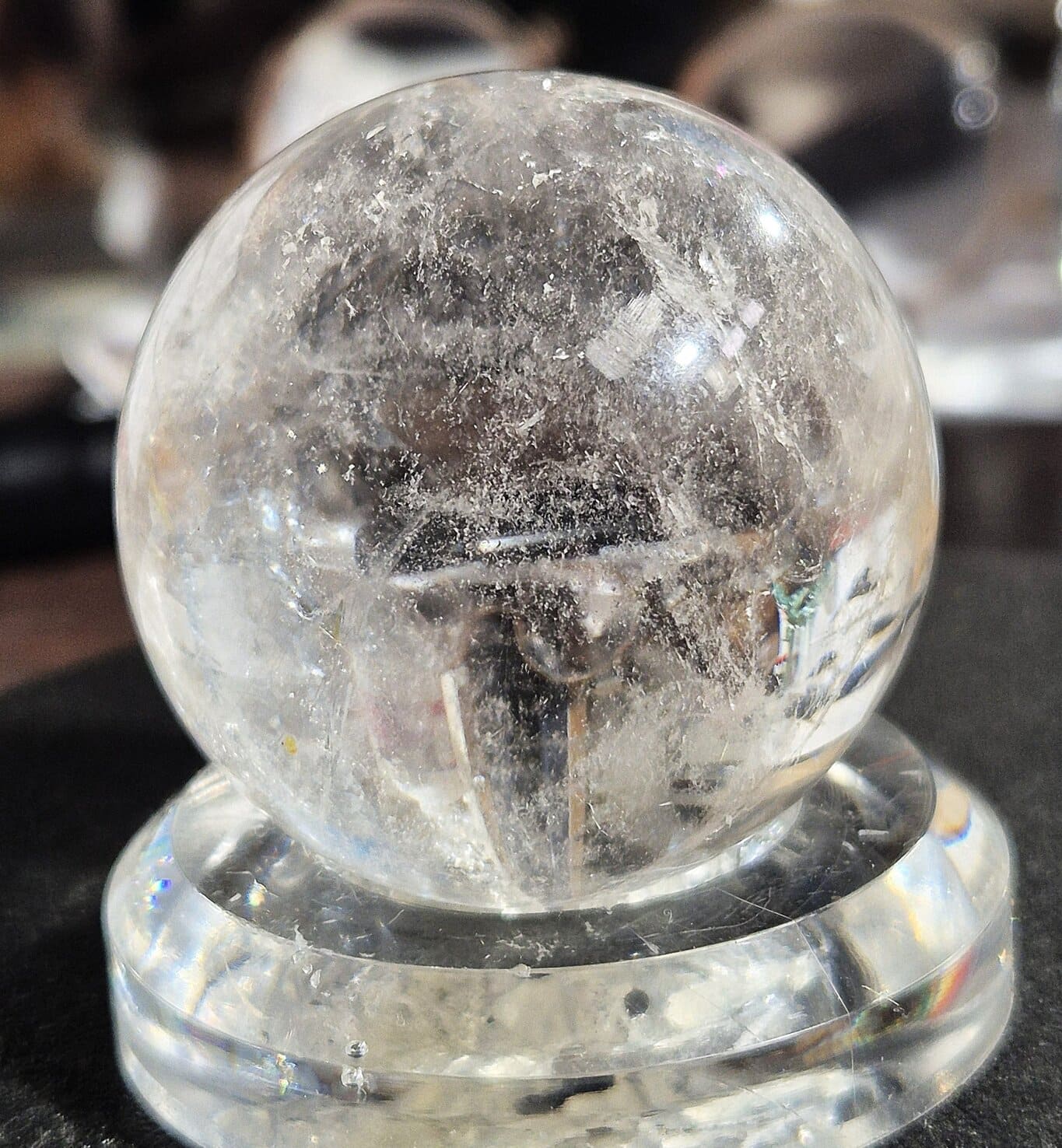 Cristal de roche sphère n1