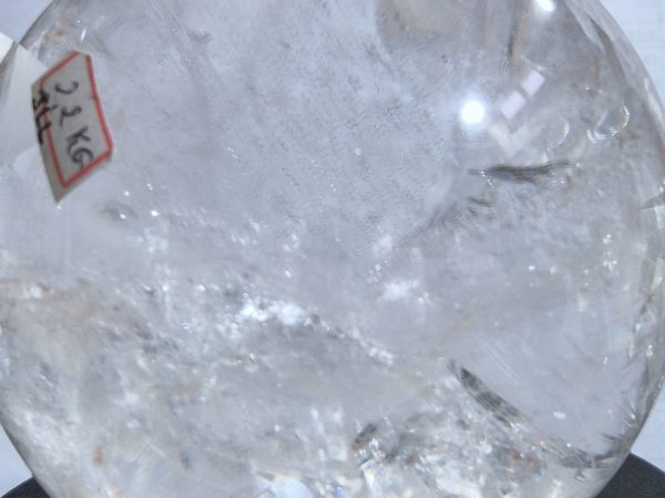 Sphère cristal de roche