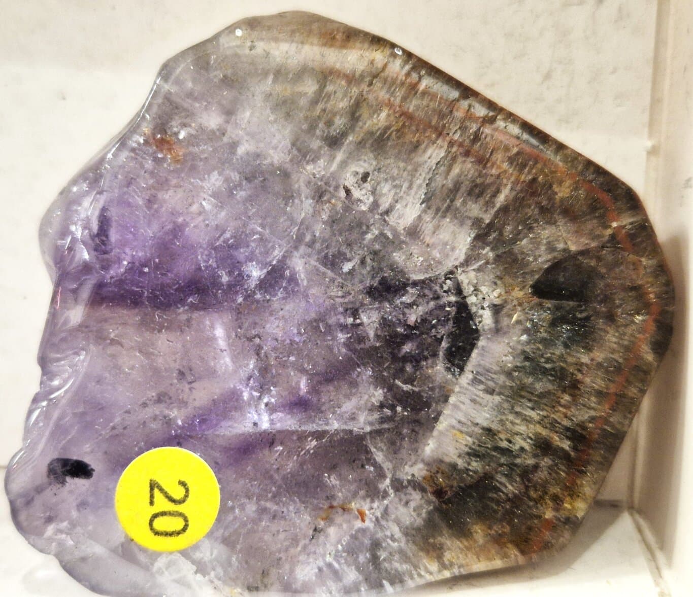 Améthyste Auralite section polie – Image 2