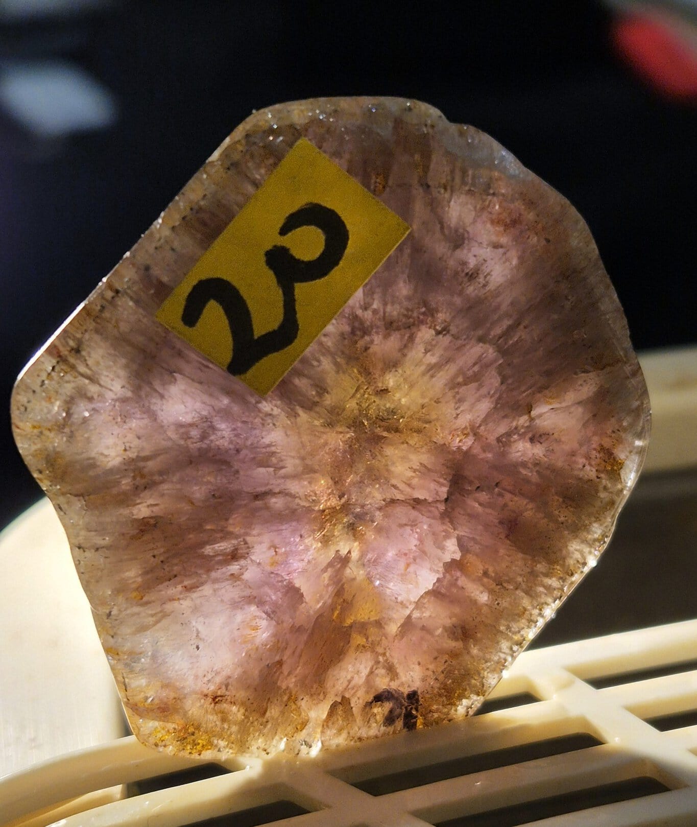 Améthyste Auralite polie – Image 2