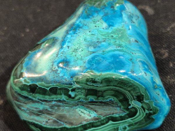 Chrysocolle Malachite poli n2