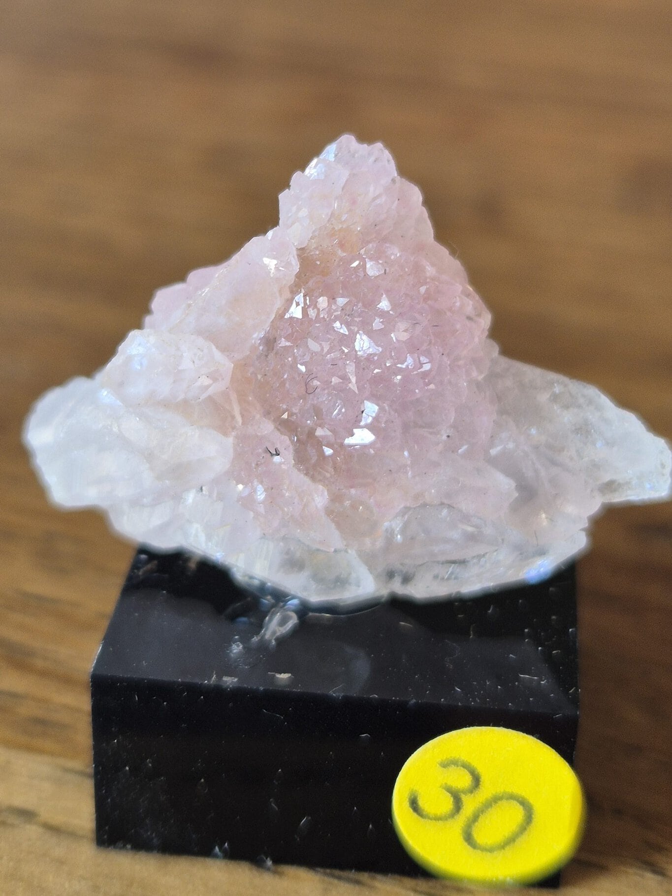 Quartz rose cristallisé n5