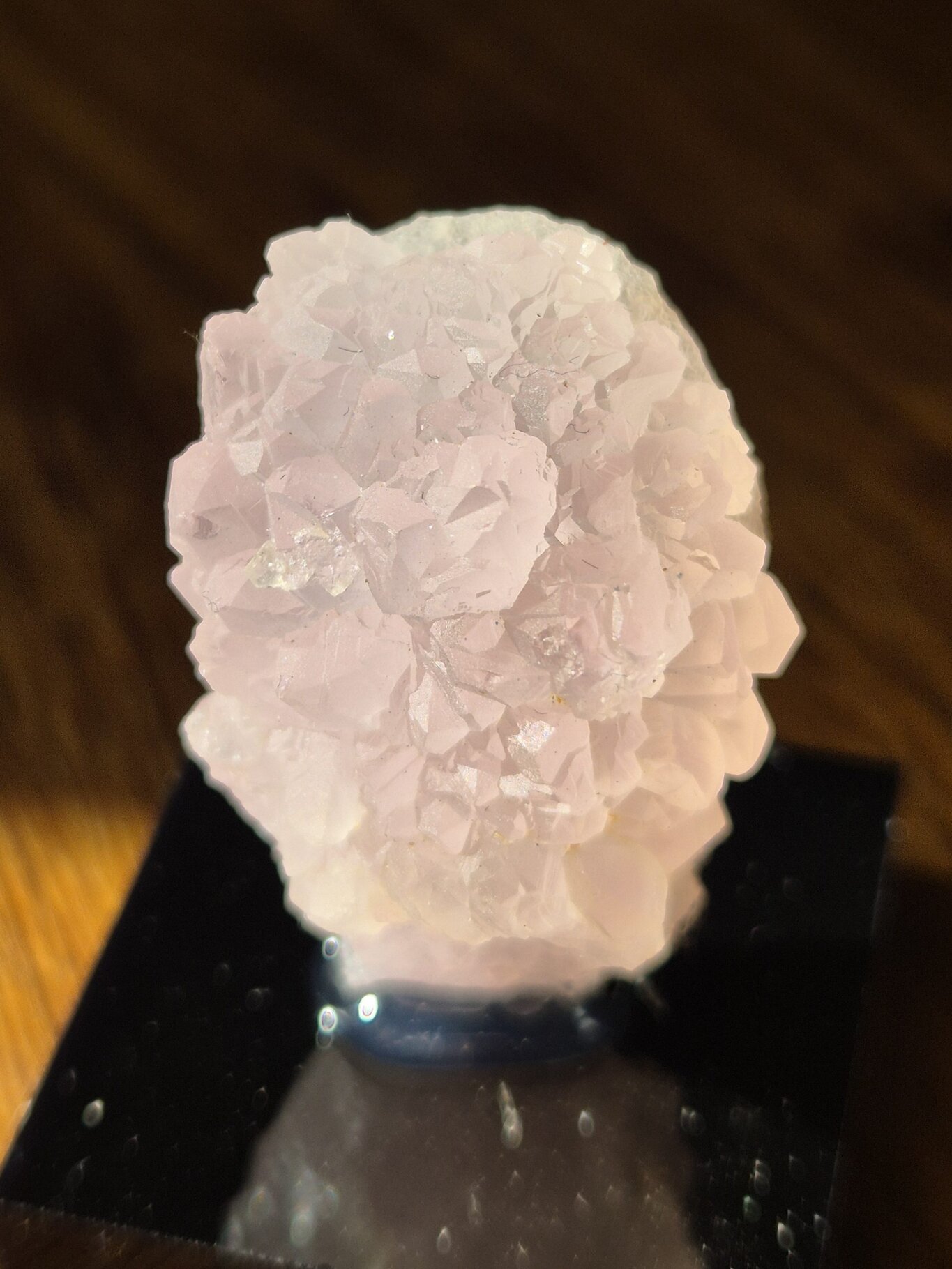 Quartz rose cristallisé n13