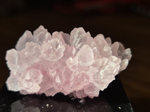 Quartz rose cristallisé n17