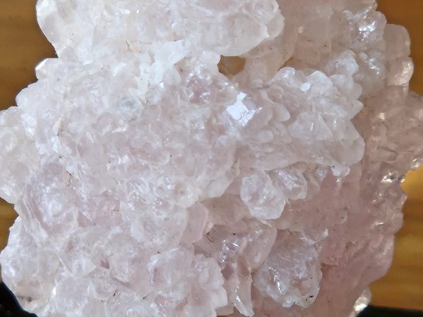 Quartz rose cristallisé n14